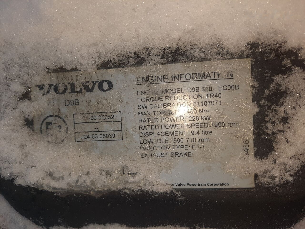 Volvo D9B380/ D9B-360 .G9A-300 D9B310. D9A.-340 Volvo B9m - Motor pro Autobus: obrázek 1 Volvo D9B380/ D9B-360 .G9A-300 D9B310. D9A.-340 Volvo B9m - Motor pro Autobus: obrázek 1