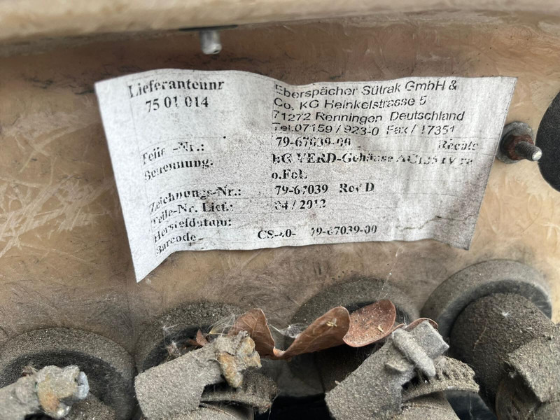 Volvo b12 - Díl klimatizace: obrázek 4 Volvo b12 - Díl klimatizace: obrázek 4