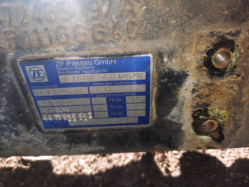 Volvo шестерни бортовой передачи ZF - Zadní náprava: obrázek 5 Volvo шестерни бортовой передачи ZF - Zadní náprava: obrázek 5