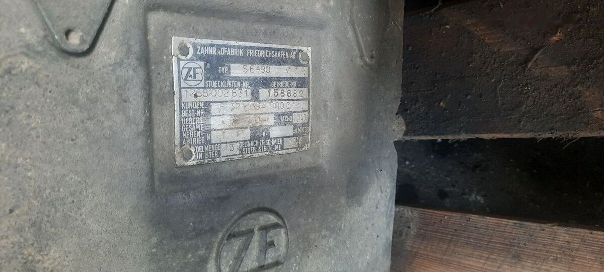 ZF S6-90 Mercedes-Benz OM405 - Převodovka pro Autobus: obrázek 4 ZF S6-90 Mercedes-Benz OM405 - Převodovka pro Autobus: obrázek 4