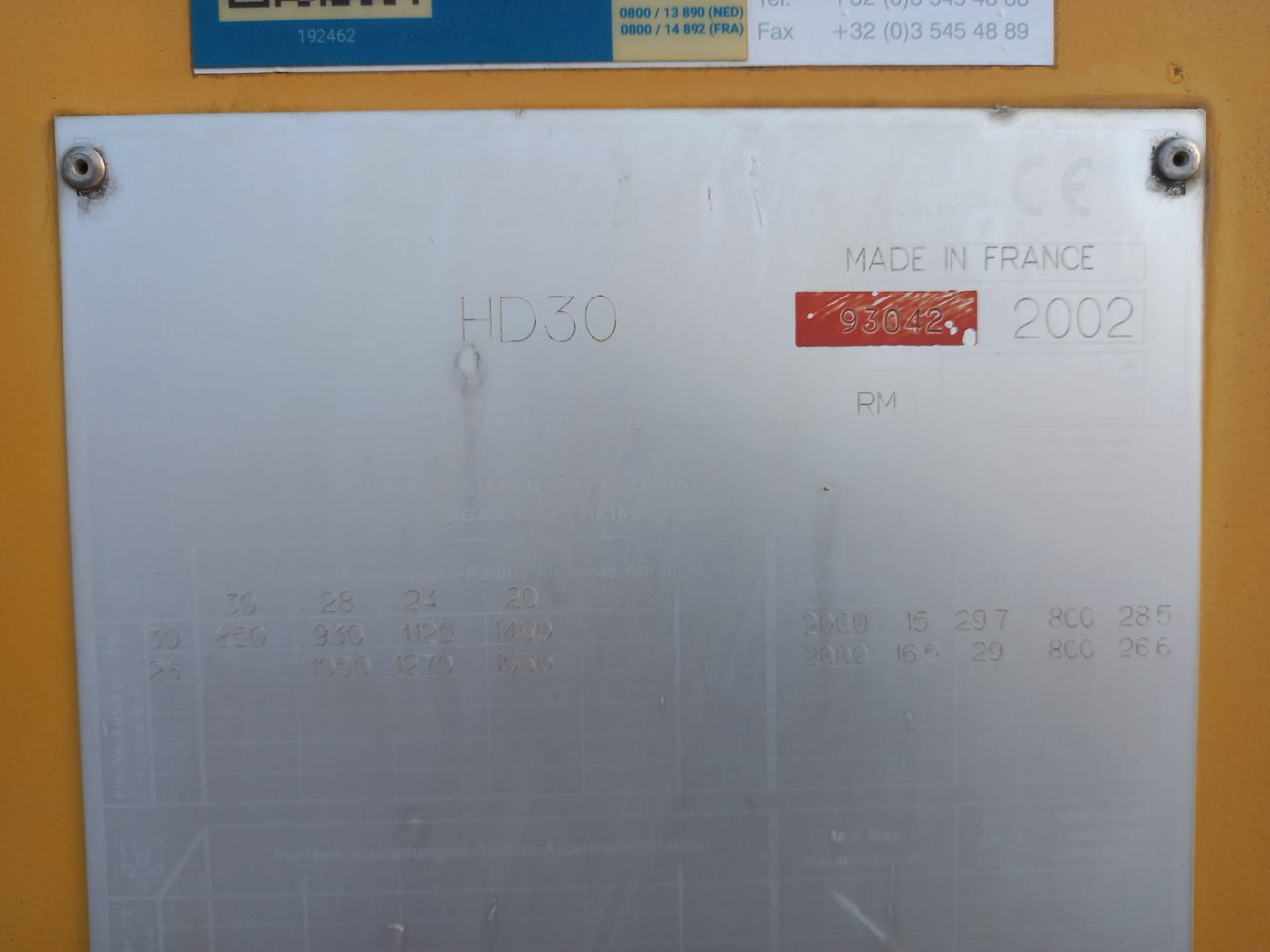 Potain - Samostavitelný jeřáb: obrázek 1 Potain - Samostavitelný jeřáb: obrázek 1