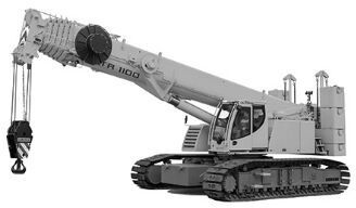 LIEBHERR LTR1100 - Pásový jeřáb: obrázek 1 LIEBHERR LTR1100 - Pásový jeřáb: obrázek 1