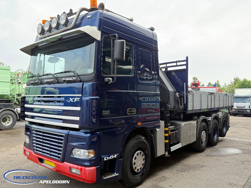 DAF XF 95.430 HIAB 330-5, 8x2 - Kontejnérový podvozek/ Výměnná nástavba, Auto s hydraulickou rukou: obrázek 3 DAF XF 95.430 HIAB 330-5, 8x2 - Kontejnérový podvozek/ Výměnná nástavba, Auto s hydraulickou rukou: obrázek 3