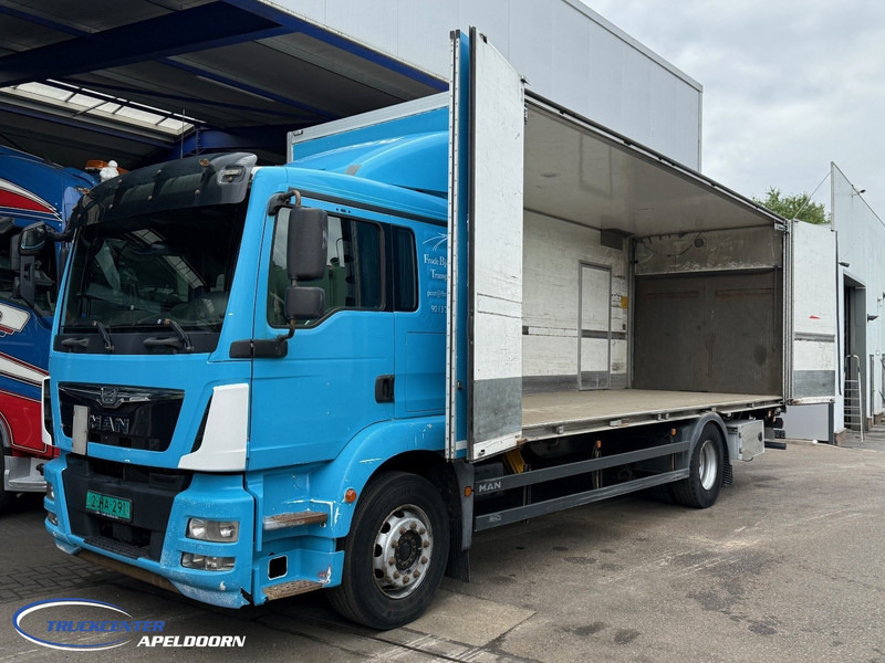 MAN TGM 19.290 Zijdeuren laadbak, Slaapcabine, 6 Cilinder, Euro 6 - Skříňový nákladní auto: obrázek 1 MAN TGM 19.290 Zijdeuren laadbak, Slaapcabine, 6 Cilinder, Euro 6 - Skříňový nákladní auto: obrázek 1