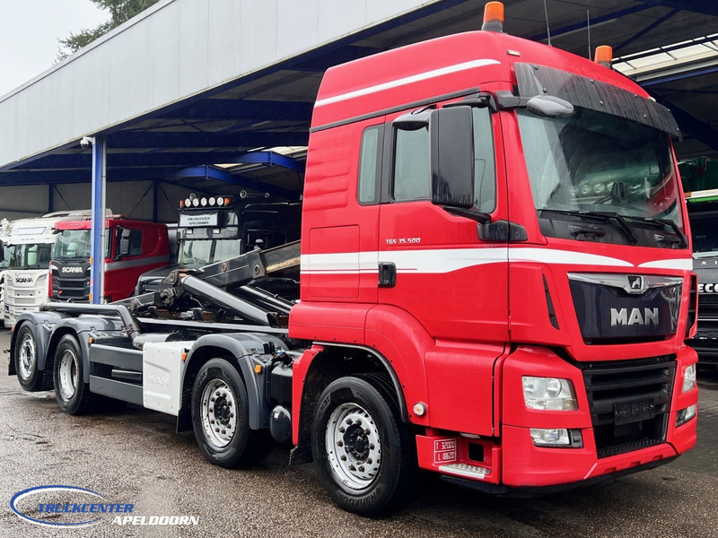 MAN TGS 35.500 8x2, Euro 6, Blower compressor - Hákový nosič kontejnerů: obrázek 1 MAN TGS 35.500 8x2, Euro 6, Blower compressor - Hákový nosič kontejnerů: obrázek 1