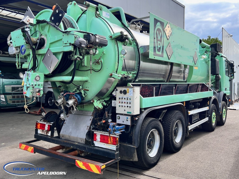 Mercedes-Benz Actros 4140 8x4, Steel springs, ADR, Inox - Čistič odpadových jam: obrázek 2 Mercedes-Benz Actros 4140 8x4, Steel springs, ADR, Inox - Čistič odpadových jam: obrázek 2