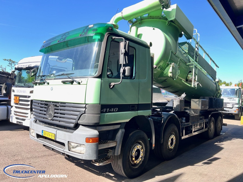 Mercedes-Benz Actros 4140 Naaktgeboren Vortex VP8000, 8x4 Steel spring Manuel - Čistič odpadových jam: obrázek 3 Mercedes-Benz Actros 4140 Naaktgeboren Vortex VP8000, 8x4 Steel spring Manuel - Čistič odpadových jam: obrázek 3
