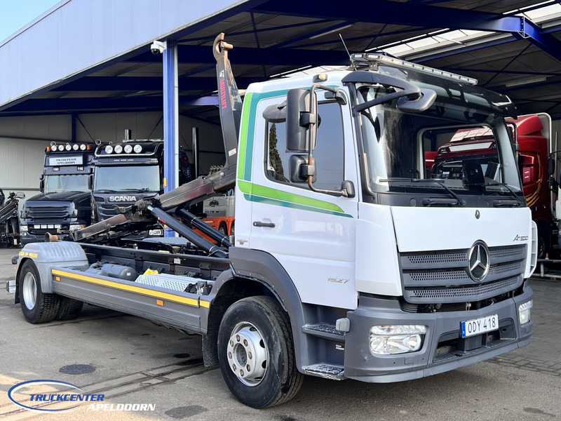 Hákový nosič kontejnerů Mercedes-Benz Atego 1527 Manuel, Euro 6, HIAB 10 Tons: obrázek 1