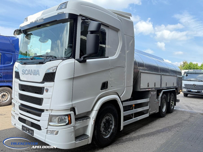 Scania R500 NGS 15000 Liter, Retarder, Stuuras, RVS tank - melk - water - Cisternové vozidlo: obrázek 2 Scania R500 NGS 15000 Liter, Retarder, Stuuras, RVS tank - melk - water - Cisternové vozidlo: obrázek 2