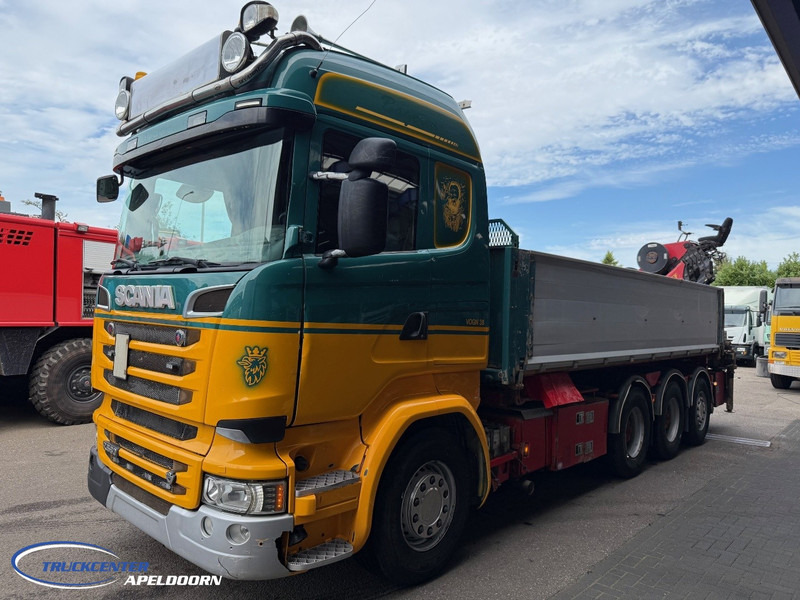 Scania R580 V8 8x4 Reduction axles, HMF 2620 K5 - Sklápěč, Auto s hydraulickou rukou: obrázek 3 Scania R580 V8 8x4 Reduction axles, HMF 2620 K5 - Sklápěč, Auto s hydraulickou rukou: obrázek 3
