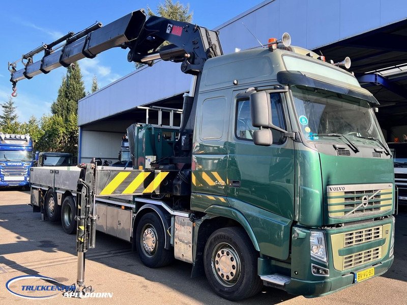 Volvo FH 440 HIAB 800 E4, 8x2 - Nákladní automobil valníkový/ Plošinový, Auto s hydraulickou rukou: obrázek 1 Volvo FH 440 HIAB 800 E4, 8x2 - Nákladní automobil valníkový/ Plošinový, Auto s hydraulickou rukou: obrázek 1