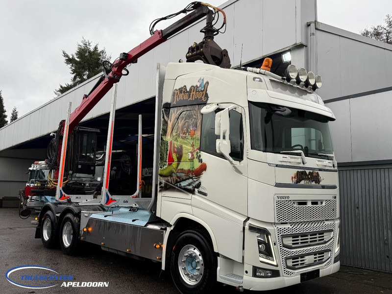 Volvo FH 750 Loglift, 6x4, Dynamic steering, Special painting - Lesovůz, Auto s hydraulickou rukou: obrázek 1 Volvo FH 750 Loglift, 6x4, Dynamic steering, Special painting - Lesovůz, Auto s hydraulickou rukou: obrázek 1