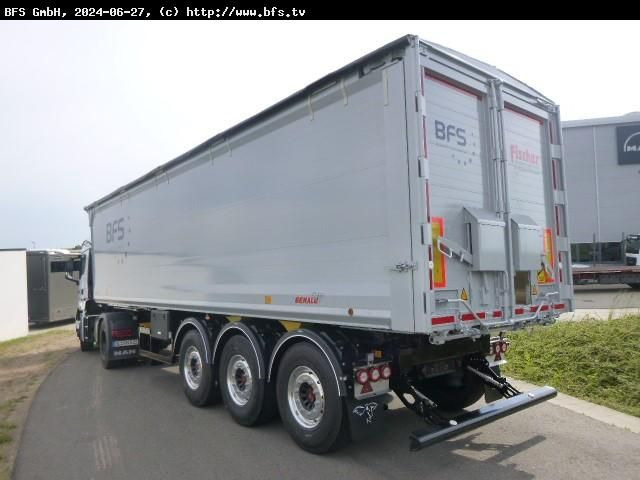 Benalu BULKLINER S 52 m³ Alu-Kastenmulde, Kombiklappe - Sklápěcí návěs: obrázek 2 Benalu BULKLINER S 52 m³ Alu-Kastenmulde, Kombiklappe - Sklápěcí návěs: obrázek 2