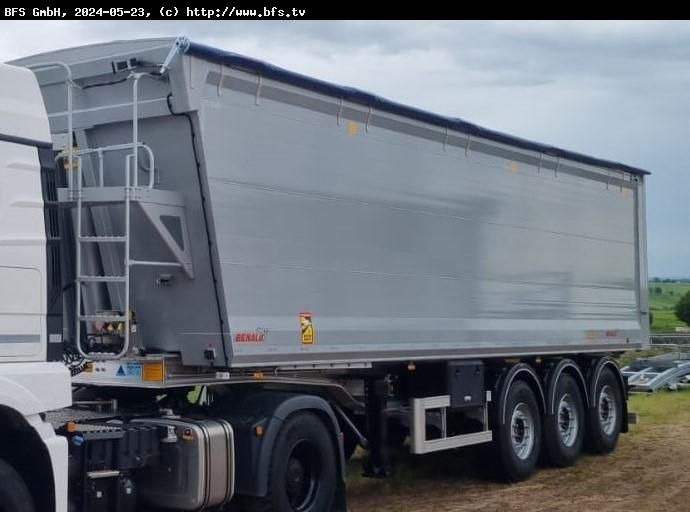 Benalu BULKLINER S Kippauflieger Vollaluminium 51,5 m³ - Sklápěcí návěs: obrázek 1 Benalu BULKLINER S Kippauflieger Vollaluminium 51,5 m³ - Sklápěcí návěs: obrázek 1