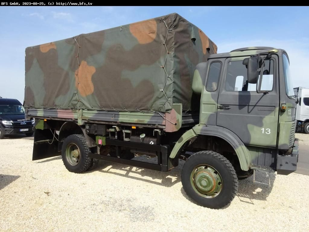 Iveco Magirus 110-17 AW oldtimerfähig - Plachtový nákladní auto: obrázek 1 Iveco Magirus 110-17 AW oldtimerfähig - Plachtový nákladní auto: obrázek 1