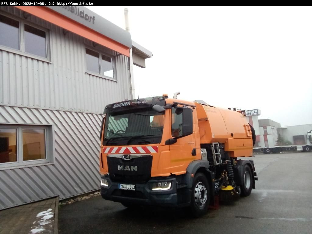 MAN TGM 18.250 4x2 BL Bucher V65_Twin - Zametací vůz: obrázek 1 MAN TGM 18.250 4x2 BL Bucher V65_Twin - Zametací vůz: obrázek 1