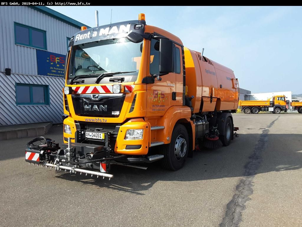 MAN TGS 18.360 4X2 LL Bucher OF 8000 RS beids. WK HD - Zametací vůz: obrázek 1 MAN TGS 18.360 4X2 LL Bucher OF 8000 RS beids. WK HD - Zametací vůz: obrázek 1