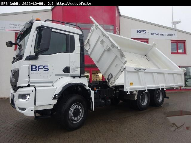 MAN TGS (TG3) 33.470 6x6 H BL 6x6H, Anh.-kipphydraul - Sklápěč: obrázek 2 MAN TGS (TG3) 33.470 6x6 H BL 6x6H, Anh.-kipphydraul - Sklápěč: obrázek 2