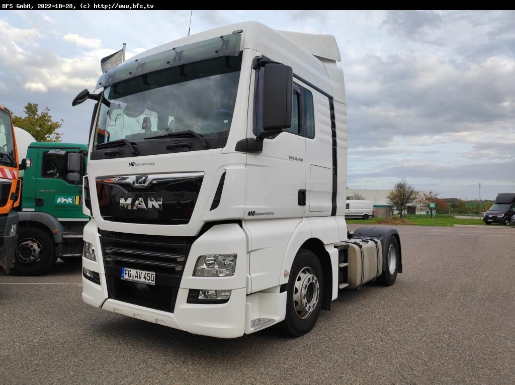 MAN TGX 18.470 4x2 BLS Sattelzugamschine Standard - Tahač: obrázek 1 MAN TGX 18.470 4x2 BLS Sattelzugamschine Standard - Tahač: obrázek 1