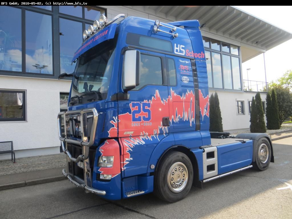 MAN TGX 18.560 4x2 BLS Euro 6 HS Schoch Edition 2016 - Tahač: obrázek 1 MAN TGX 18.560 4x2 BLS Euro 6 HS Schoch Edition 2016 - Tahač: obrázek 1