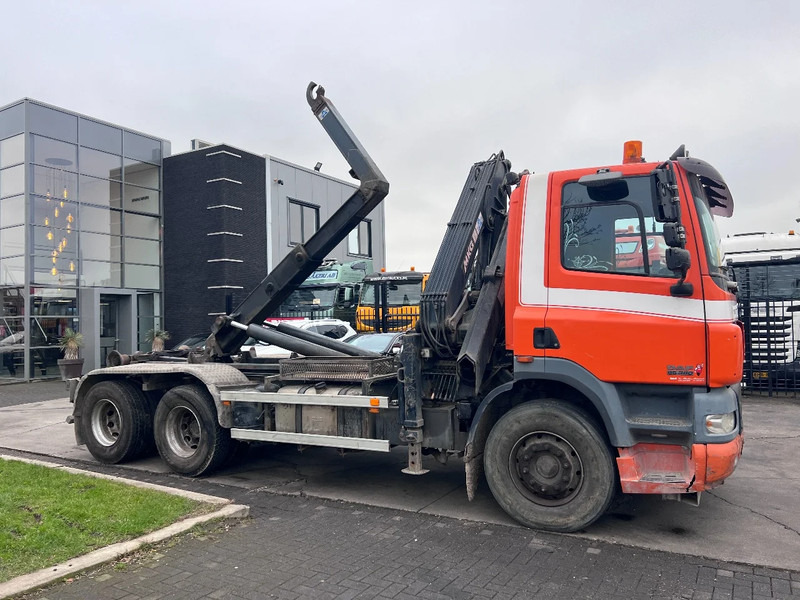 Auto s hydraulickou rukou DAF CF 85.380 6X2 + MKG 141 A2 CRANE + 20 TON HOOKLIFT - EURO 3 - MANUAL GEAR - 10 TYRES: obrázek 12