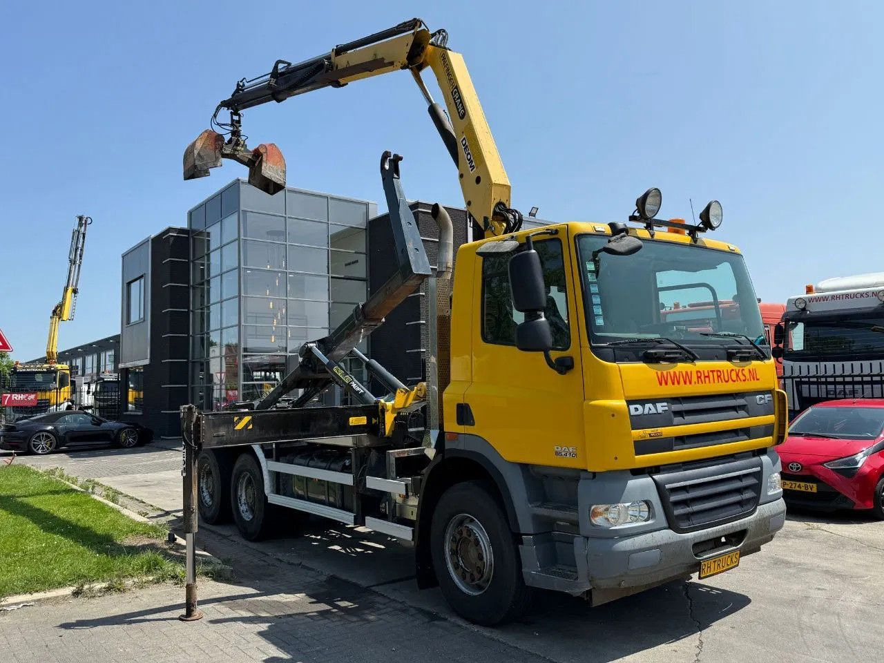 DAF CF 85.410 6X4 - EURO 5 + PALFINGER PK15500 + REM - Auto s hydraulickou rukou: obrázek 2 DAF CF 85.410 6X4 - EURO 5 + PALFINGER PK15500 + REM - Auto s hydraulickou rukou: obrázek 2