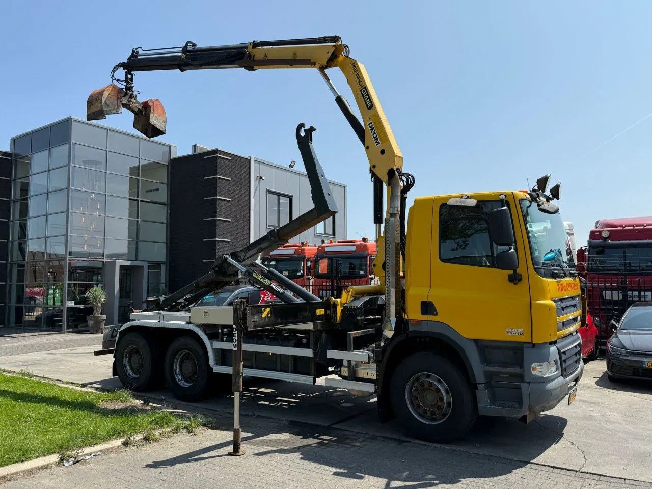 DAF CF 85.410 6X4 - EURO 5 + PALFINGER PK15500 + REM - Auto s hydraulickou rukou: obrázek 3 DAF CF 85.410 6X4 - EURO 5 + PALFINGER PK15500 + REM - Auto s hydraulickou rukou: obrázek 3