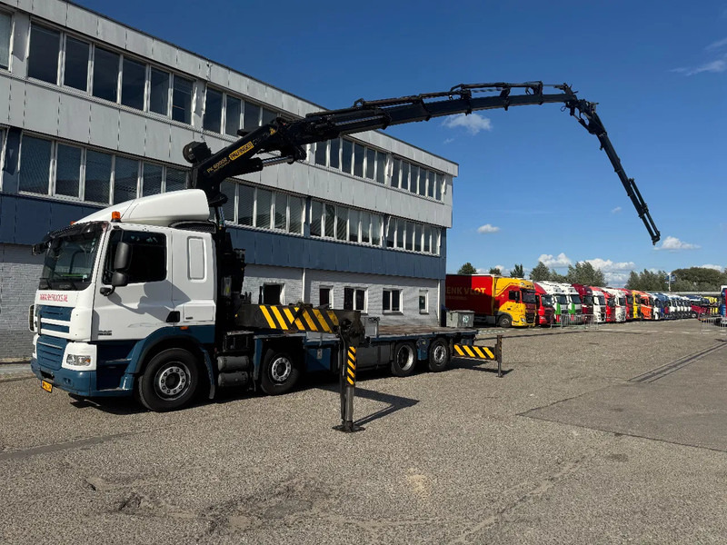 DAF CF 85.410 8X2 EURO 5 PALFINGER PK60002 + FLY JIB + REMOTE + TWISTLOCKS - Nákladní automobil valníkový/ Plošinový, Auto s hydraulickou rukou: obrázek 4 DAF CF 85.410 8X2 EURO 5 PALFINGER PK60002 + FLY JIB + REMOTE + TWISTLOCKS - Nákladní automobil valníkový/ Plošinový, Auto s hydraulickou rukou: obrázek 4