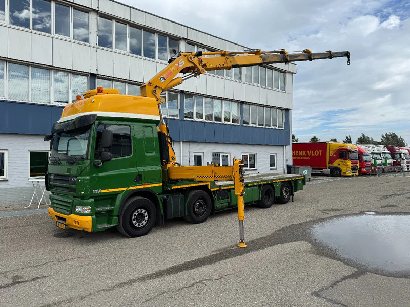 DAF CF 85.410 8X2 HIAB 422EP5 + REMOTE CONTROL - Nákladní automobil valníkový/ Plošinový, Auto s hydraulickou rukou: obrázek 1 DAF CF 85.410 8X2 HIAB 422EP5 + REMOTE CONTROL - Nákladní automobil valníkový/ Plošinový, Auto s hydraulickou rukou: obrázek 1
