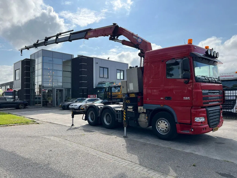 DAF XF 105.460 6X4 EURO 5 + HMF 4220 K6 + REMOTE CONTROL + RETARDER - Auto s hydraulickou rukou: obrázek 1 DAF XF 105.460 6X4 EURO 5 + HMF 4220 K6 + REMOTE CONTROL + RETARDER - Auto s hydraulickou rukou: obrázek 1