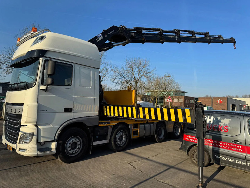 DAF XF 460 8X2 - EURO 6 + HIAB 855 EP-6 + REMOTE + STEERING AXLE - Nákladní automobil valníkový/ Plošinový, Auto s hydraulickou rukou: obrázek 2 DAF XF 460 8X2 - EURO 6 + HIAB 855 EP-6 + REMOTE + STEERING AXLE - Nákladní automobil valníkový/ Plošinový, Auto s hydraulickou rukou: obrázek 2