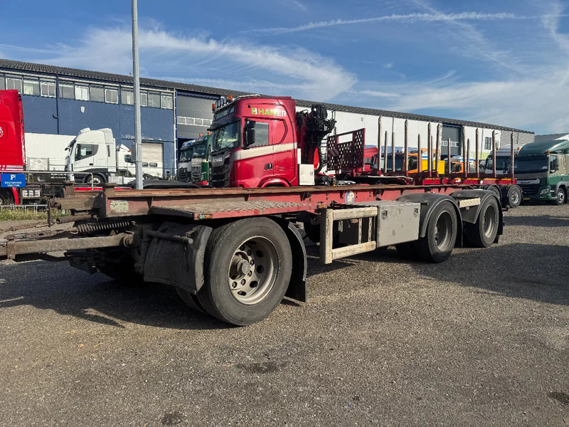 Floor FLA 3-101 3X BPW AXLE APK TÜV TILL 06-2026 - Kontejnerovy přívěs/ Výměnná nástavba: obrázek 1 Floor FLA 3-101 3X BPW AXLE APK TÜV TILL 06-2026 - Kontejnerovy přívěs/ Výměnná nástavba: obrázek 1