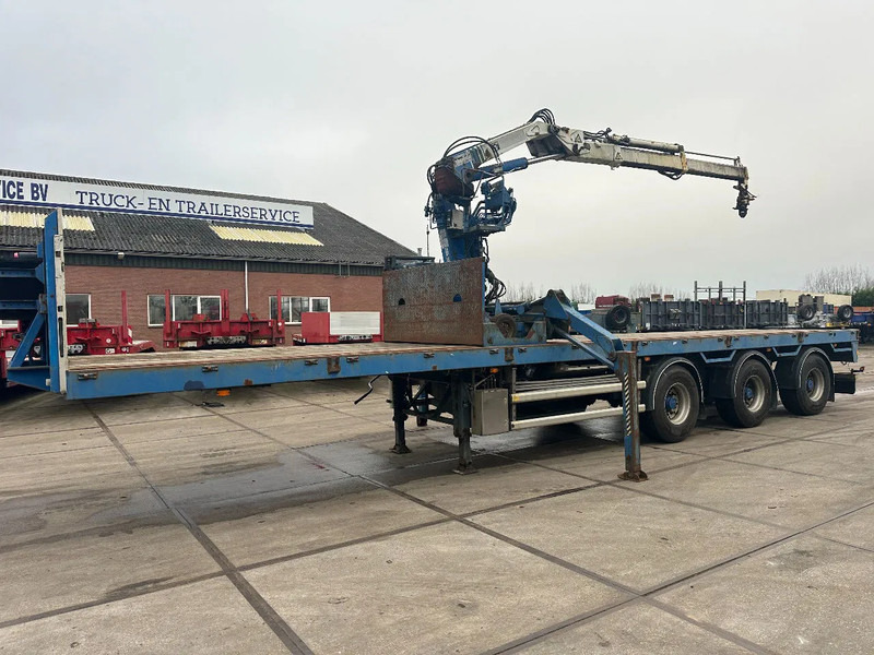 Floor MET HIAB R165-F2, LAATSTE 2 ASSEN GESTUURD - Návěs valník/ Plato: obrázek 1 Floor MET HIAB R165-F2, LAATSTE 2 ASSEN GESTUURD - Návěs valník/ Plato: obrázek 1