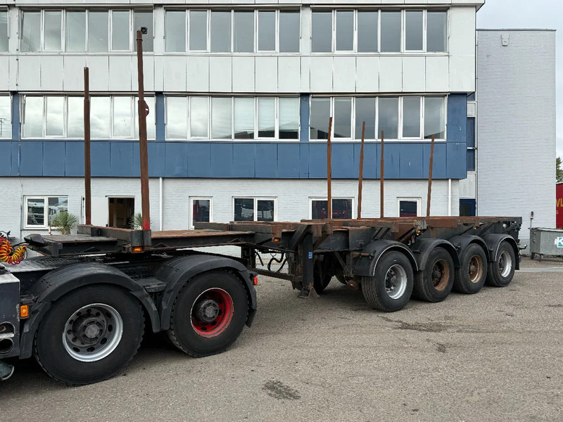 KEL-BERG 4 AXLE - BPW - EXTENDABLE - HOLZ/WOOD/HOUT - Klanicový návěs: obrázek 1 KEL-BERG 4 AXLE - BPW - EXTENDABLE - HOLZ/WOOD/HOUT - Klanicový návěs: obrázek 1