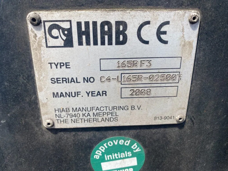 Návěs valník/ Plato Lecitrailer MET HIAB R165 F3: obrázek 17 Návěs valník/ Plato Lecitrailer MET HIAB R165 F3: obrázek 17