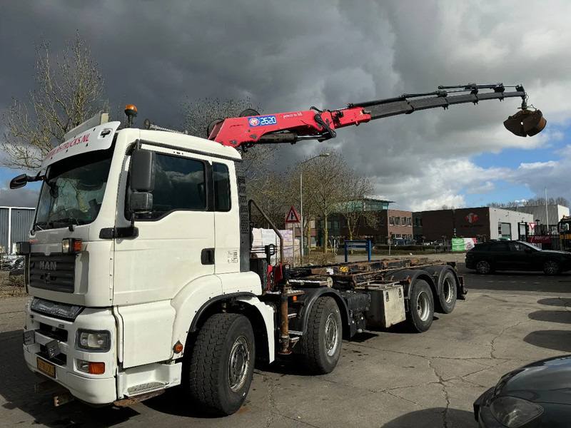MAN TGA 35.440 8X2 - EURO 4 + HMF 2620K-RC 2018! + REMOTE + HYDRAUTO CABLE LIFT + LIFTING AXLE - Nákladní auto - kabelový systém, Auto s hydraulickou rukou: obrázek 1 MAN TGA 35.440 8X2 - EURO 4 + HMF 2620K-RC 2018! + REMOTE + HYDRAUTO CABLE LIFT + LIFTING AXLE - Nákladní auto - kabelový systém, Auto s hydraulickou rukou: obrázek 1