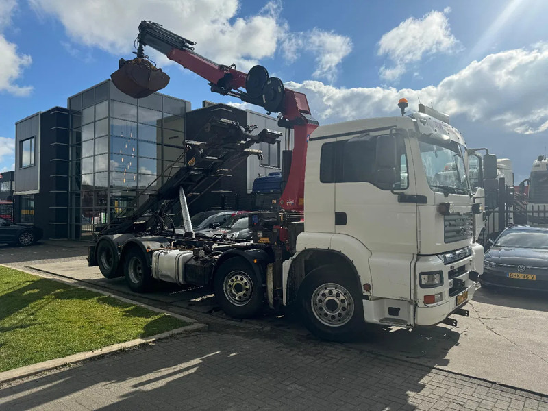 MAN TGA 35.440 8X2 - EURO 4 + HMF 2620K-RC 2018! + REMOTE + HYDRAUTO CABLE LIFT + LIFTING AXLE - Nákladní auto - kabelový systém, Auto s hydraulickou rukou: obrázek 4 MAN TGA 35.440 8X2 - EURO 4 + HMF 2620K-RC 2018! + REMOTE + HYDRAUTO CABLE LIFT + LIFTING AXLE - Nákladní auto - kabelový systém, Auto s hydraulickou rukou: obrázek 4