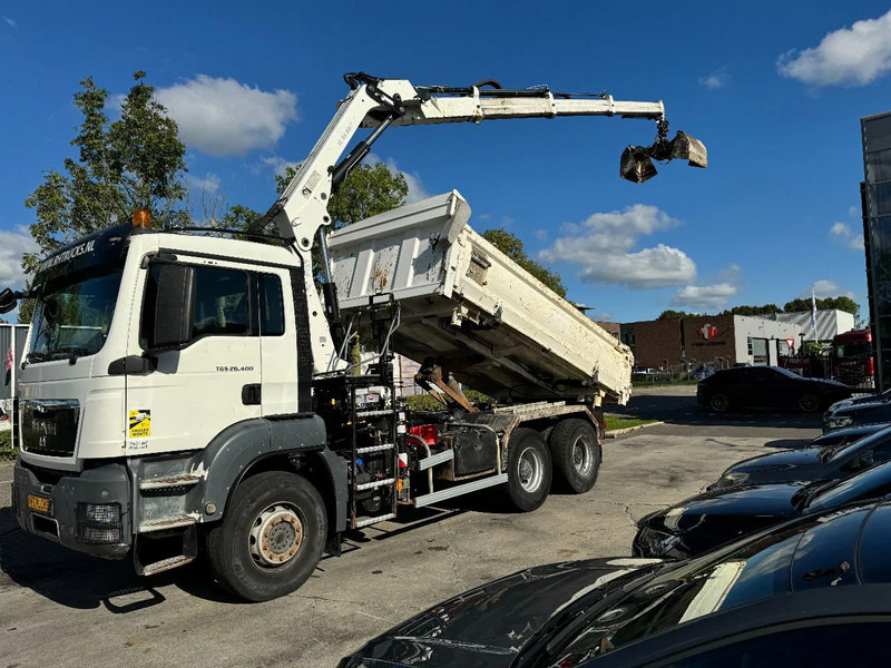 MAN TGS 26.400 6X4 HIAB 166D + REMOTE CONTROL + 2 WAYS KIPPER TÜV TILL 07-2025 - Auto s hydraulickou rukou: obrázek 3 MAN TGS 26.400 6X4 HIAB 166D + REMOTE CONTROL + 2 WAYS KIPPER TÜV TILL 07-2025 - Auto s hydraulickou rukou: obrázek 3