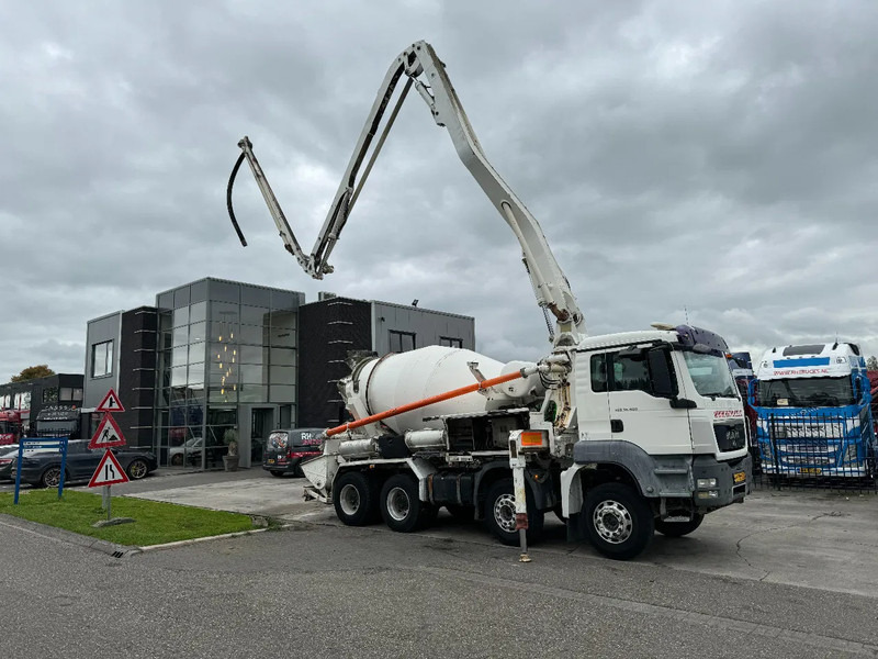 MAN TGS 35.400 8X4 PUTZMEISTER PUMP 21-3 + LIEBHERR MIXER - Autočerpadlo: obrázek 5 MAN TGS 35.400 8X4 PUTZMEISTER PUMP 21-3 + LIEBHERR MIXER - Autočerpadlo: obrázek 5
