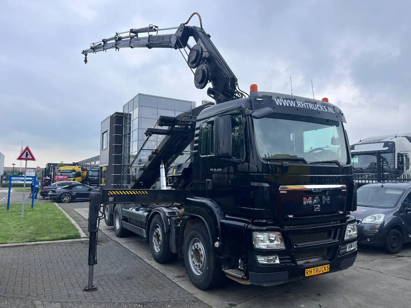 MAN TGS 35.440 8X2-4 + HIAB 220C-5 REMOTE + CABLE LIFT AUTOMATIC - Auto s hydraulickou rukou: obrázek 4 MAN TGS 35.440 8X2-4 + HIAB 220C-5 REMOTE + CABLE LIFT AUTOMATIC - Auto s hydraulickou rukou: obrázek 4