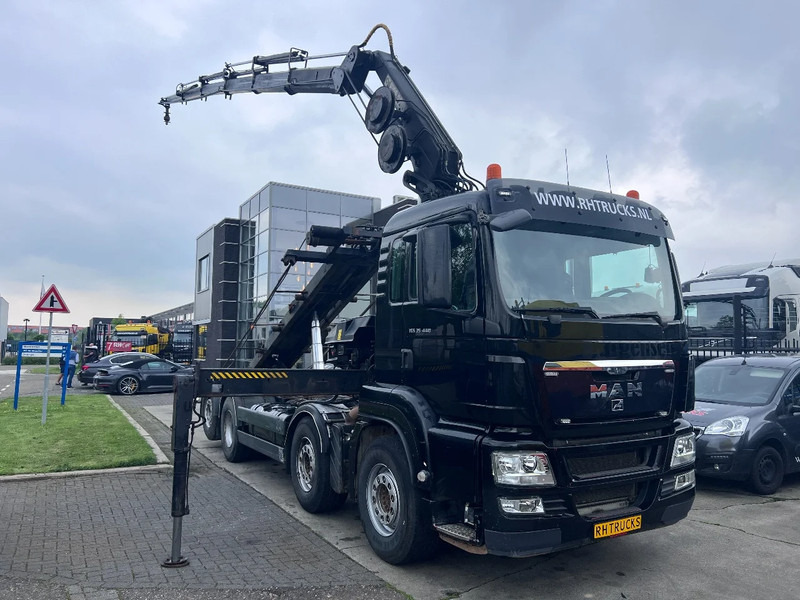 MAN TGS 35.440 8X2-4 + HIAB 220C-5 REMOTE + CABLE LIFT AUTOMATIC - Nákladní auto - kabelový systém, Auto s hydraulickou rukou: obrázek 3 MAN TGS 35.440 8X2-4 + HIAB 220C-5 REMOTE + CABLE LIFT AUTOMATIC - Nákladní auto - kabelový systém, Auto s hydraulickou rukou: obrázek 3