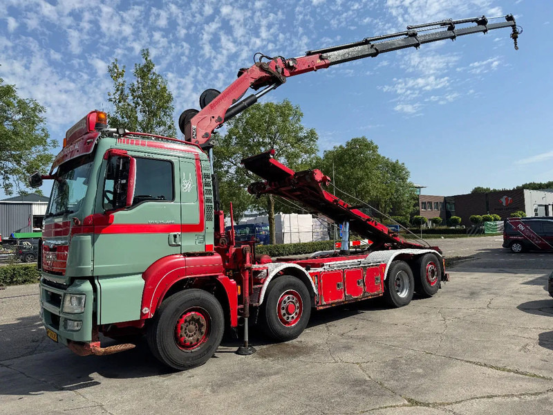 MAN TGS 35.480 8X4 HMF 2420 K5 + HMF ABLE + REMOTE CONTROL - Auto s hydraulickou rukou: obrázek 1 MAN TGS 35.480 8X4 HMF 2420 K5 + HMF ABLE + REMOTE CONTROL - Auto s hydraulickou rukou: obrázek 1