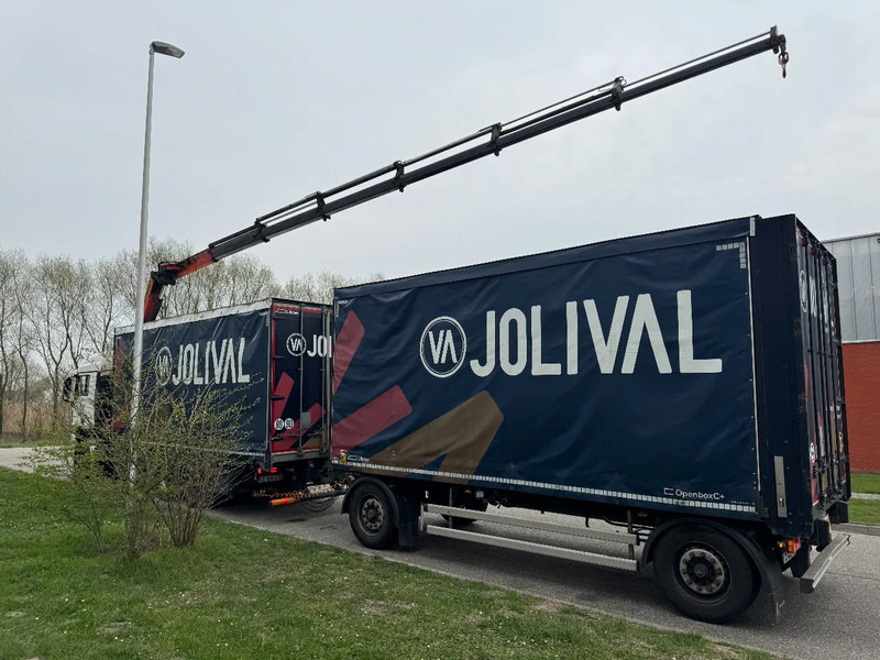 MAN TGX 26.480 6X2 - EURO 6 + PALFINGER PK20002 + REMOTE + LECITRAILER HANGER - Plachtový nákladní auto, Auto s hydraulickou rukou: obrázek 3 MAN TGX 26.480 6X2 - EURO 6 + PALFINGER PK20002 + REMOTE + LECITRAILER HANGER - Plachtový nákladní auto, Auto s hydraulickou rukou: obrázek 3