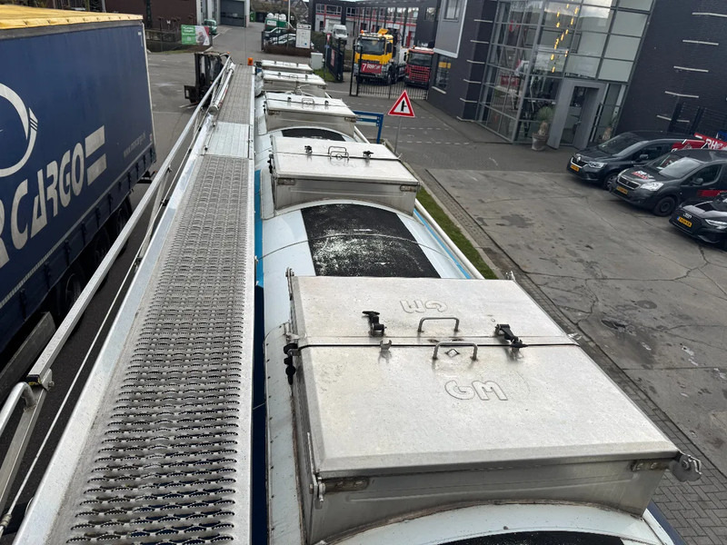 Cisternový návěs Magyar SR 3 MEB - 3 AXLE BPW + 5 COMP. + TÜV 03-2026: obrázek 9
