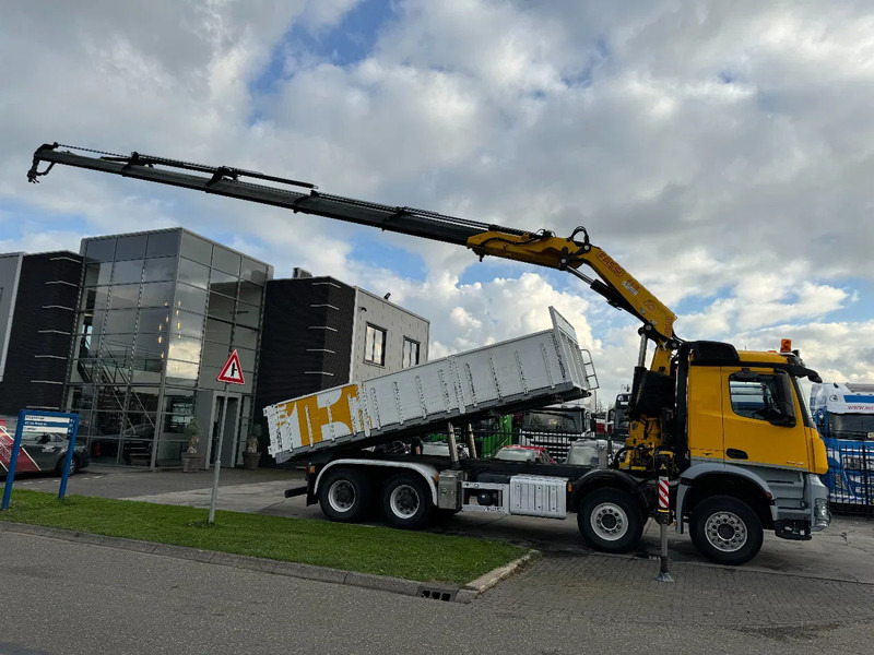 Mercedes-Benz Arocs 4448 8X4 + EURO 6 + FASSI F315 + REMOTE + KIPPER + STEERING AXLE - Sklápěč, Auto s hydraulickou rukou: obrázek 3 Mercedes-Benz Arocs 4448 8X4 + EURO 6 + FASSI F315 + REMOTE + KIPPER + STEERING AXLE - Sklápěč, Auto s hydraulickou rukou: obrázek 3