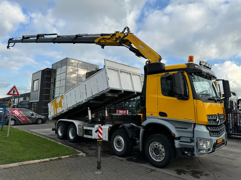 Mercedes-Benz Arocs 4448 8X4 + EURO 6 + FASSI F315 + REMOTE + KIPPER + STEERING AXLE - Sklápěč, Auto s hydraulickou rukou: obrázek 2 Mercedes-Benz Arocs 4448 8X4 + EURO 6 + FASSI F315 + REMOTE + KIPPER + STEERING AXLE - Sklápěč, Auto s hydraulickou rukou: obrázek 2