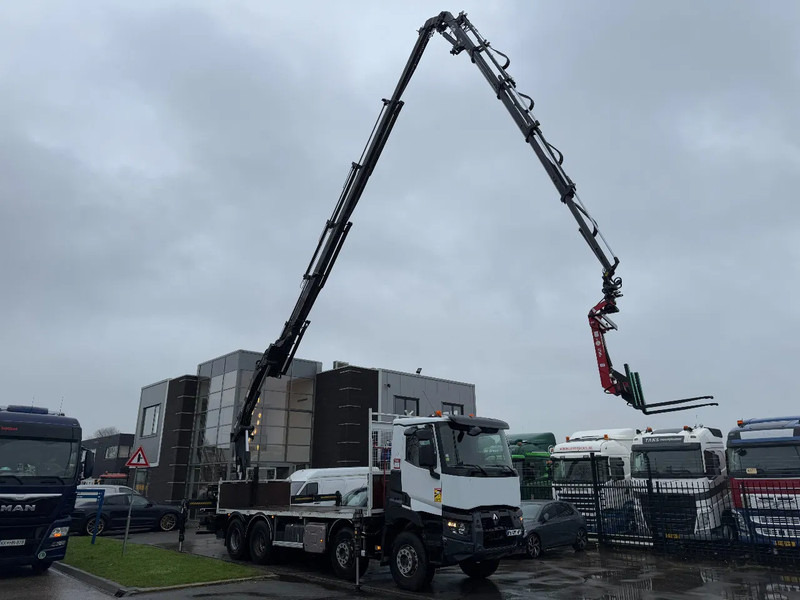 Renault C430 8X4 - EURO 6 + HIAB 288 E-5 + JIB 70X-4 + REMOTE + FULL STEEL SUSP. - Nákladní automobil valníkový/ Plošinový, Auto s hydraulickou rukou: obrázek 1 Renault C430 8X4 - EURO 6 + HIAB 288 E-5 + JIB 70X-4 + REMOTE + FULL STEEL SUSP. - Nákladní automobil valníkový/ Plošinový, Auto s hydraulickou rukou: obrázek 1