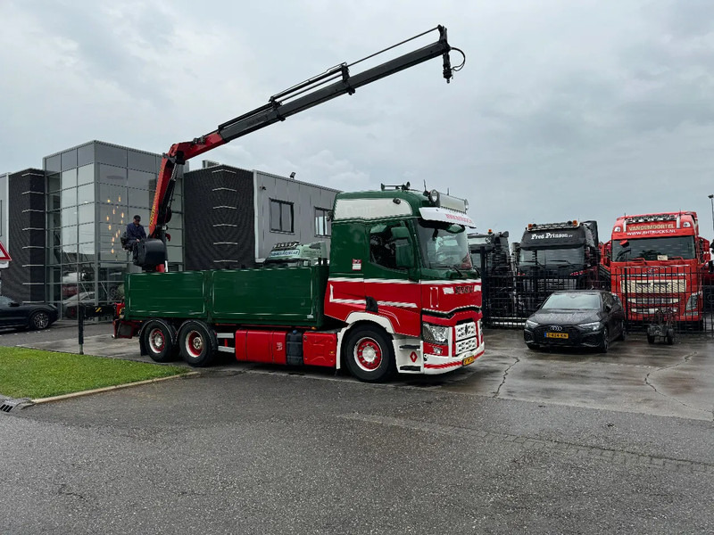 Renault T HIGH 520 6X2 EURO 6 + PALFINGER PK16002 ROTOR FUNCTION - Nákladní automobil valníkový/ Plošinový, Auto s hydraulickou rukou: obrázek 5 Renault T HIGH 520 6X2 EURO 6 + PALFINGER PK16002 ROTOR FUNCTION - Nákladní automobil valníkový/ Plošinový, Auto s hydraulickou rukou: obrázek 5