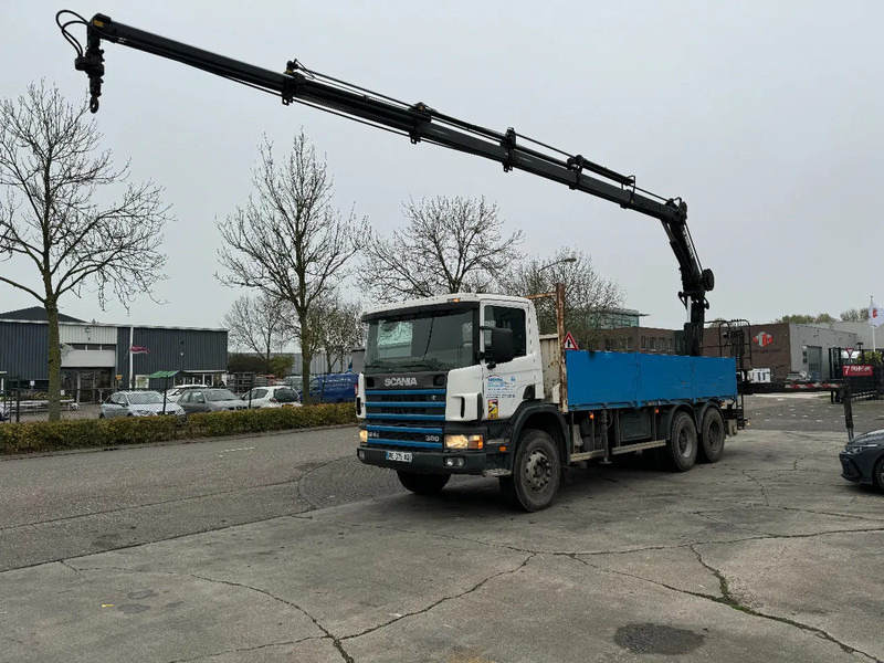 Scania P124-360 6X4 EURO 2 HIAB 200 C-5 ALL 2000 - Nákladní automobil valníkový/ Plošinový, Auto s hydraulickou rukou: obrázek 1 Scania P124-360 6X4 EURO 2 HIAB 200 C-5 ALL 2000 - Nákladní automobil valníkový/ Plošinový, Auto s hydraulickou rukou: obrázek 1