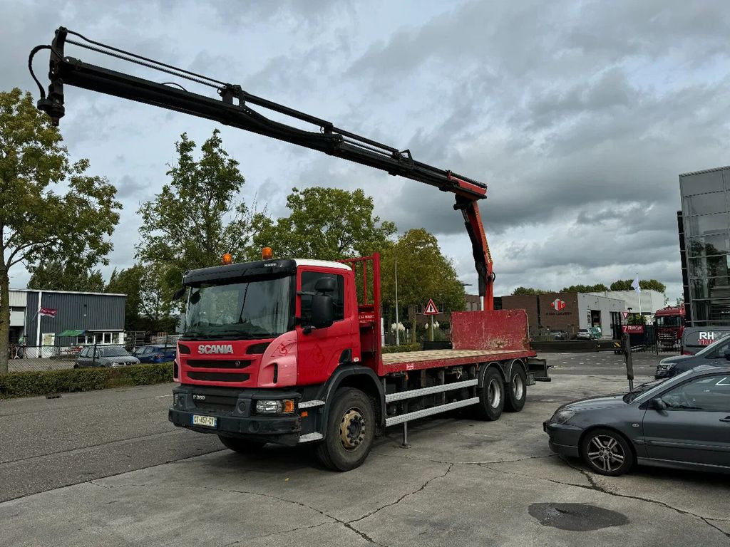 Scania P360 6X4 PALFINGER PK 20001-K + REMOTE CONTROL E - Nákladní automobil valníkový/ Plošinový, Auto s hydraulickou rukou: obrázek 1 Scania P360 6X4 PALFINGER PK 20001-K + REMOTE CONTROL E - Nákladní automobil valníkový/ Plošinový, Auto s hydraulickou rukou: obrázek 1